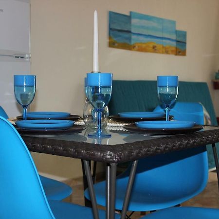 Siviri Apartment In Blu Bagian luar foto
